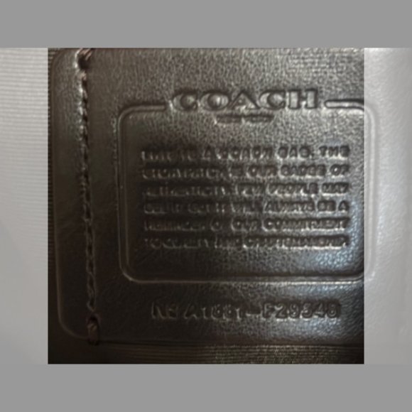 Coach F29548 Small Lexy Signature Jacquard Shoulder Bag Handbag - Picture 5 of 5